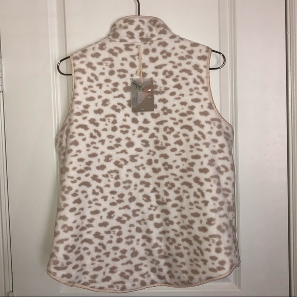 Thread & Supply Animal Print Reversible Vest Size Medium - Picture 7 of 9